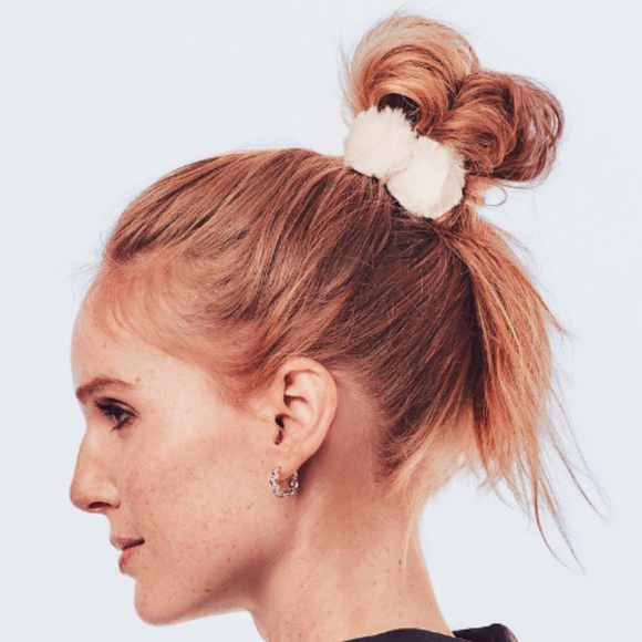 Set of 3 Fuzzy Ponytail Holders - Picture 1 of 4